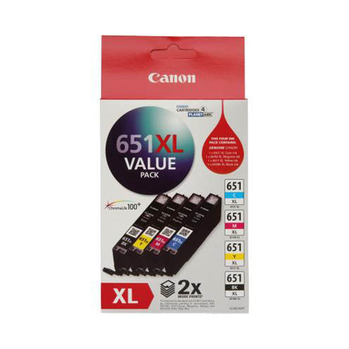 CANON CLI651XL INK VALUE PACK