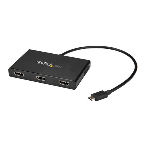 MSTCDP123HD - USB C to HDMI Multi-Monitor Adapter - 3-Port MST Hub