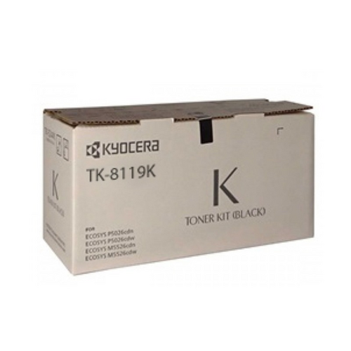 KYOCERA TK-8119K BLACK TONER 12K FOR M8124 M8130