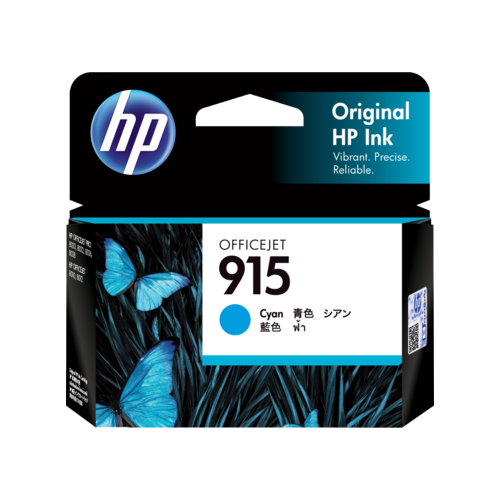 HP #915 Cyan Ink 3YM15AA - 315 pages