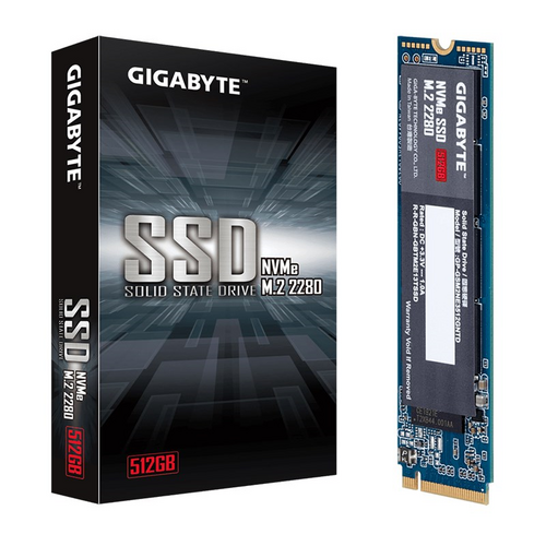 Gigabyte 512GB 2280 M.2 SSD - Up to 1700/1550 MB/s