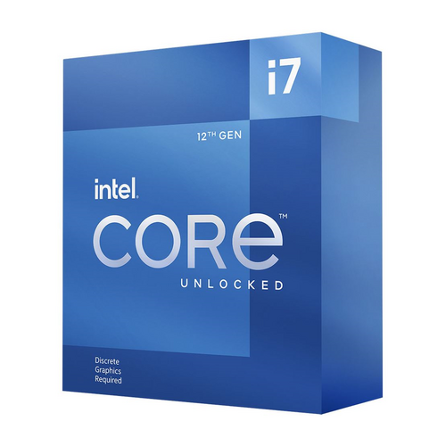 Intel Core i7-12700KF LGA1700 Processor - 3.6GHz-5.0GHz  12-Core 125W TDP
