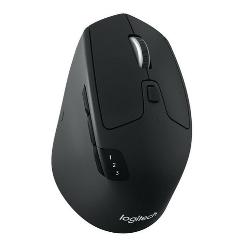 Logitech M720 Triathlon Multi-Device Wireless Bluetooth Mouse with Flow Cross-Computer Control & File Sharing for PC & Mac Easy-Switch up to 3 Devices