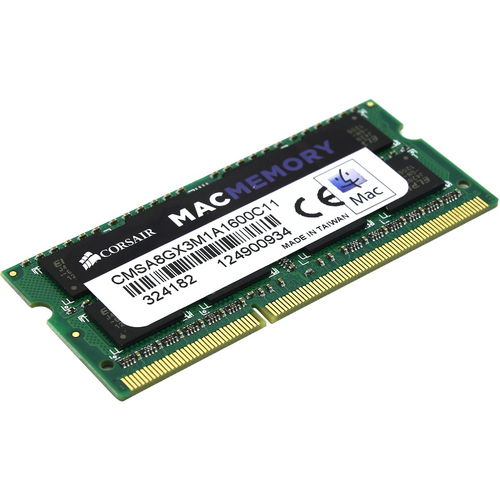 Corsair Mac 8GB DDR3L - 1x8GB SODIMM 1600MHz CL11 1.35V