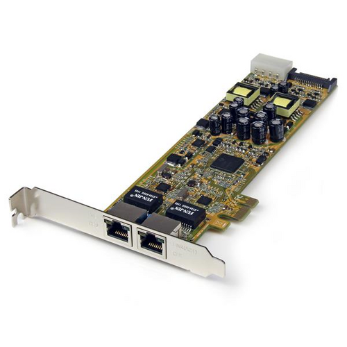 Startech PCIe Network Card - 2x 1Gbps Ethernet