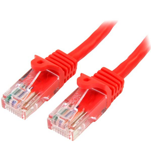 Startech Cat5e Ethernet Cable 1m - Red