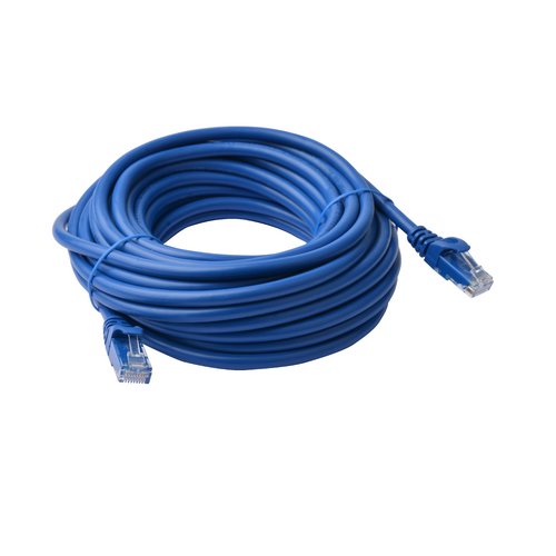 8Ware Cat6a Ethernet Cable 10m - Blue