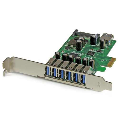Startech PCIe Adapter - 6x USB 3.0  1x Internal USB 3.0