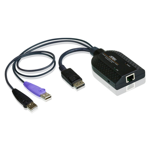 KA7169 - DisplayPort USB Virtual Media KVM Adapter Cable with Smart Card Reader