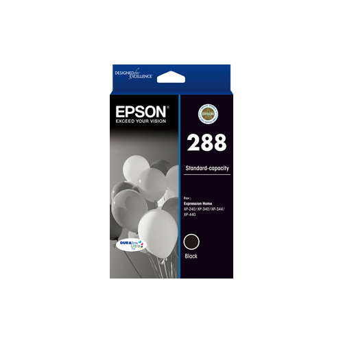 EPSON 288 STD DURABRITE ULTRA BLACK INK XP-240 / XP-340 / XP-344 / XP-440