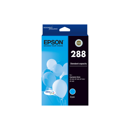 EPSON 288 STD DURABRITE ULTRA CYAN INK XP-240 / XP-340 / XP-344 / XP-440