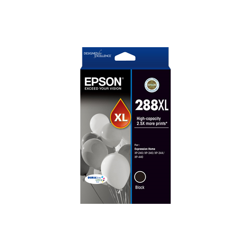 EPSON 288XL BLACK DURABRITE INK XP-240 / XP-340 / XP-344 / XP-440