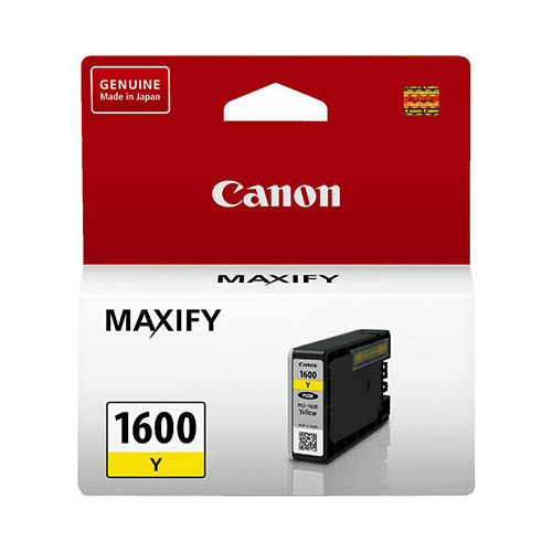 Canon PGI1600Y Yellow Ink Tank 300 Pages - CANON PGI1600Y INK CARTRIDGE YELLOW