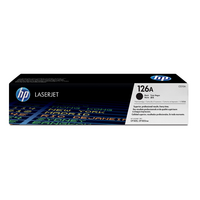 126A Black Original LaserJet Toner Cartridge - HP 126A Black Original LaserJet Toner Cartridge
