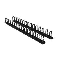 CRA30007 - Carbon Rack Cable Management  Plastic and Cold Rolled Steel  black