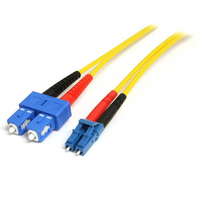 4m Single Mode Duplex Fiber Patch Cable LC-SC - StarTech.com 4m Single Mode Duplex Fiber Patch Cable - LC to SC OS1 Single Mode 9/125 Duplex LSZH Fibe