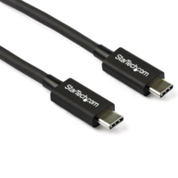 Startech Thunderbolt 3 Cable 80cm - Black - 40Gbps