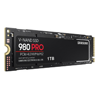 Samsung 980 Pro 1TB  2280 M.2 NVMe SSD - Up to 7000/5000 MB/s