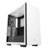 Deepcool CH510 Tempered Glass Mid Tower - White - ATX