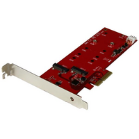 Startech PCIe Adapter - 2x M.2 SATA