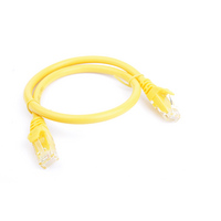 8Ware Cat6a Ethernet Cable 50cm - Yellow