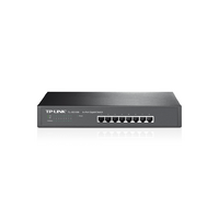 TP-Link SG1008 8 Port Rackmount Switch - 1Gbps  Unmanaged
