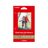 PP3014X6-100  100 Sheets  260 gsm Photo Paper Plus Glossy II - Canon Photo Paper Plus Glossy II<br /> * 4x6' <br /> * 260 gsm<br /> * 100 Sheets<br />